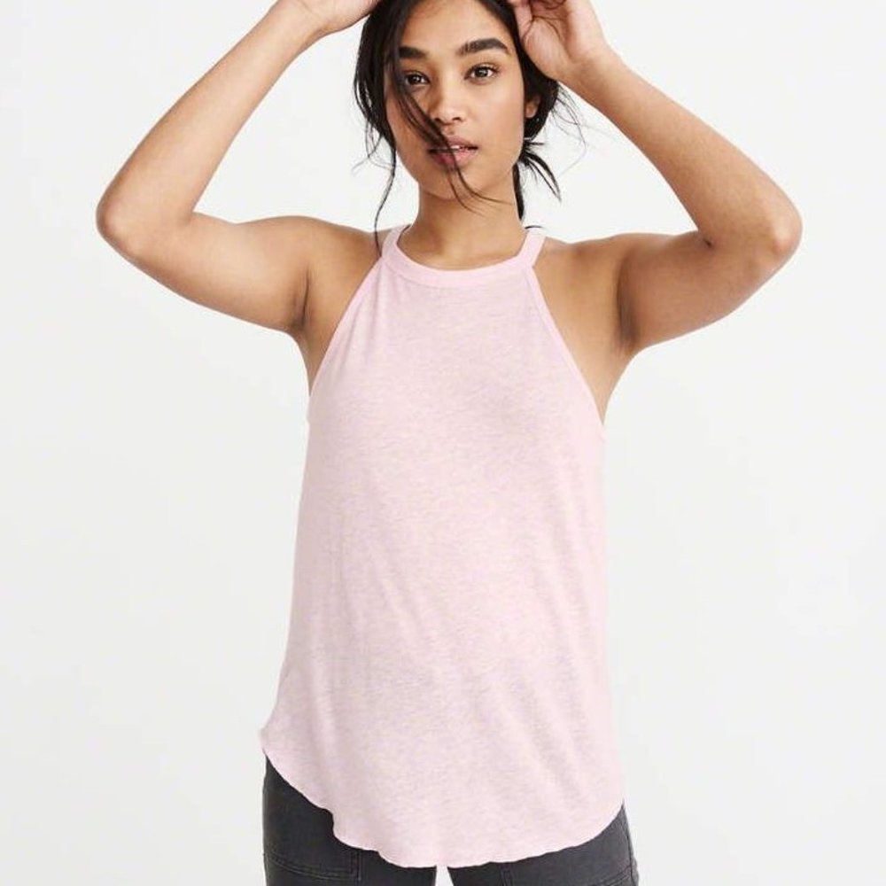 Abercrombie & Fitch pink camisole tank nwt